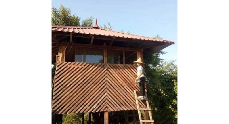طراحی و ساخت انواع خانه های چوبی در استان مازندران